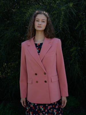 Alisia Pink Blazer