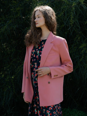 Alisia Pink Blazer