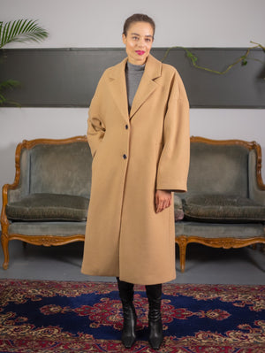 Grace Wool Camel Coat