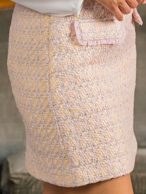 Alice Mini Tweed Skirt