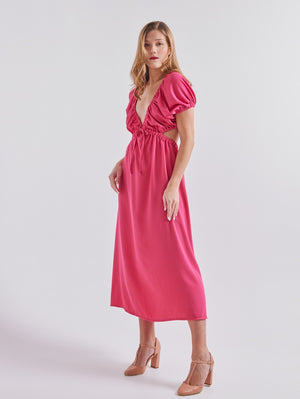 Stella Midi Pink Dress