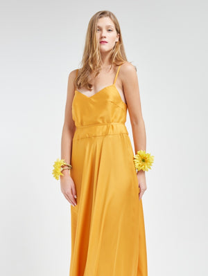 Nata Open-back Maxi Dress