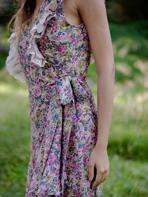 Mariposa Maxi Wrap Dress
