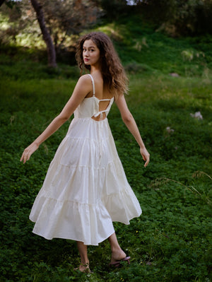 Polina Open-Back Dress