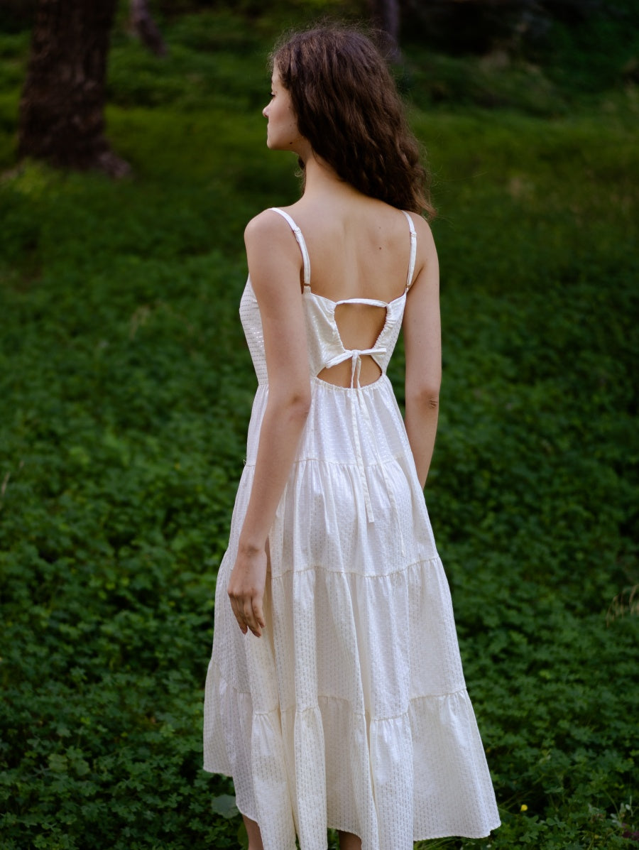 Polina Open-Back Dress