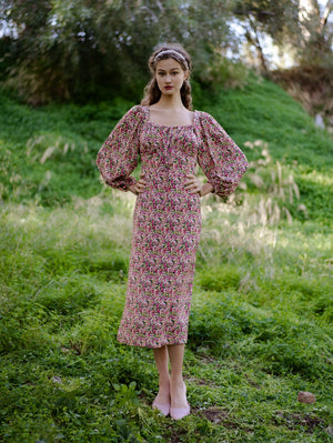 Nellie Floral Pencil Dress