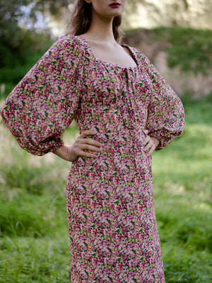 Nellie Floral Pencil Dress